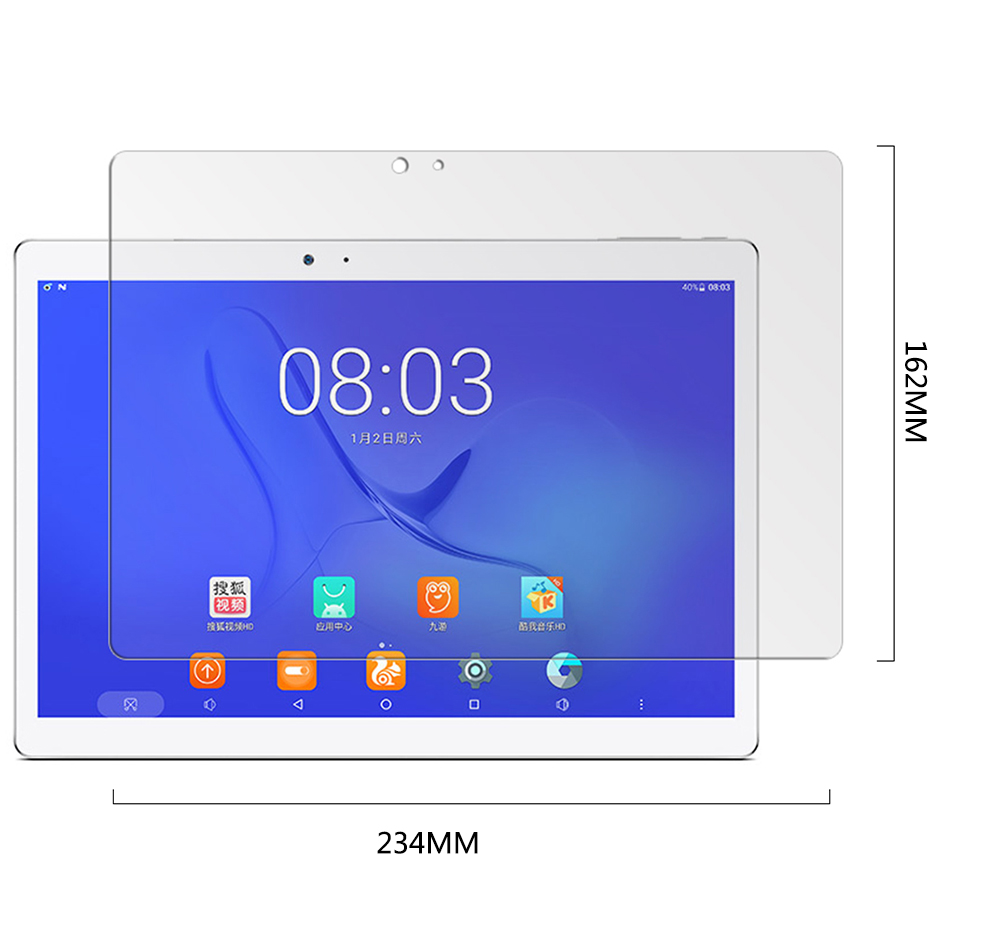 9H Screen Protector Tempered Glass Film for Teclast T20