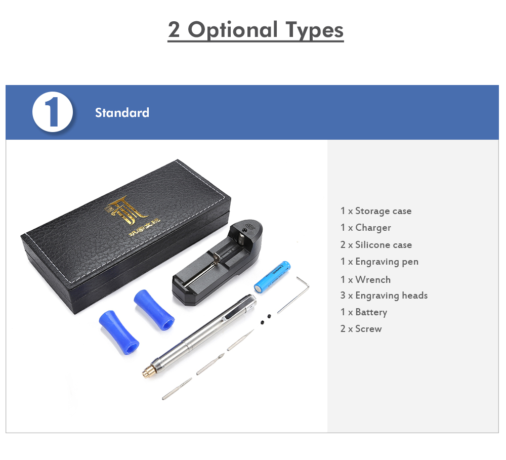 Portable Wireless Engraving Pen Mini Electric Polishing Tool Set