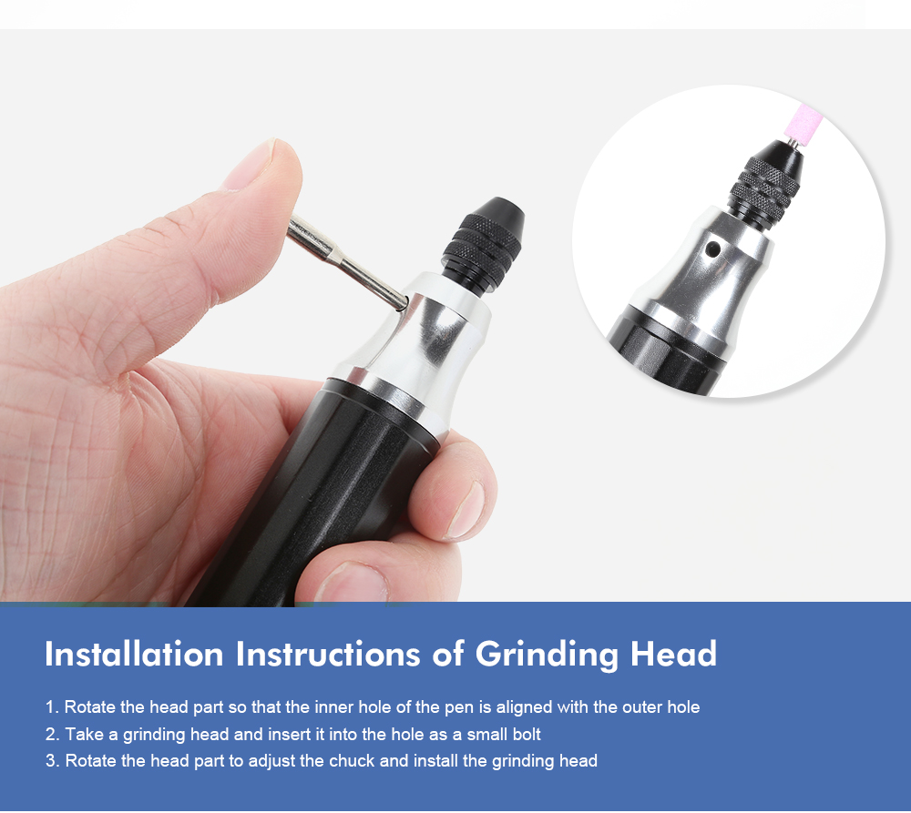 Mini Engraving Pen Drill Power Tools Set